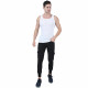 Men's Sleeveless Regular Fit Vest Combo Pack of 3 - White